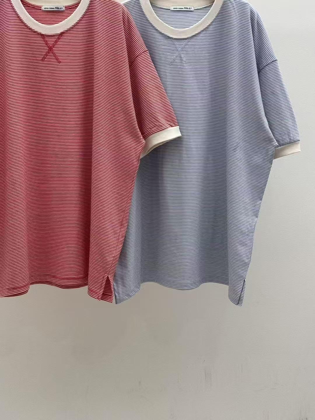 束袖橫間Tee
