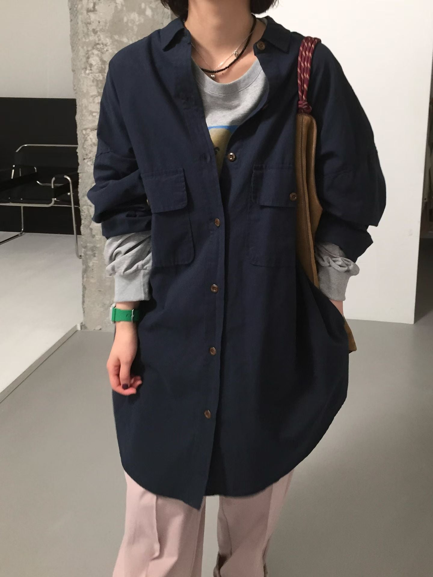 Pocket長恤