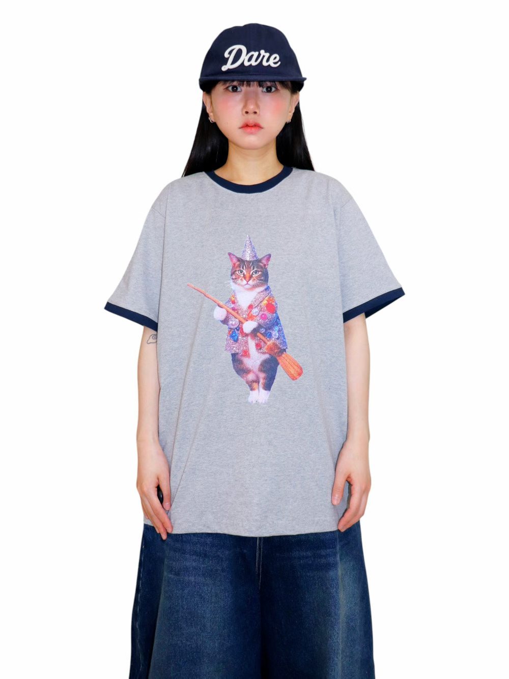 貓貓拚色Tee