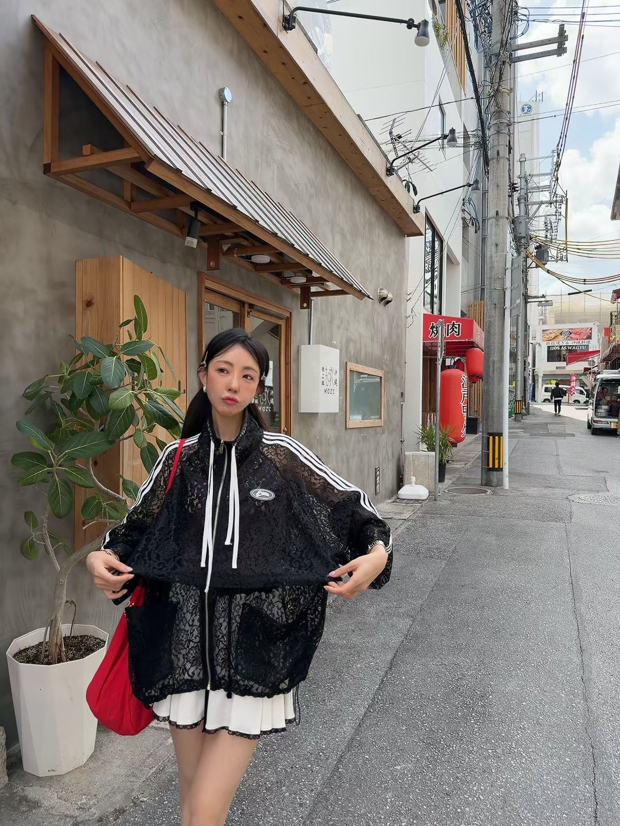 Lace拉鍊外套
