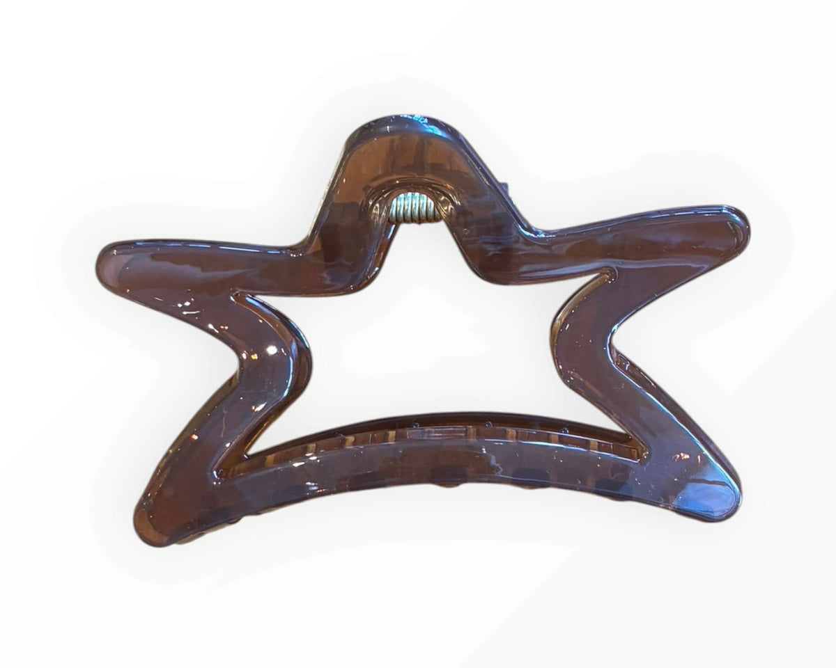 波點/豹紋 星型鯊魚夾