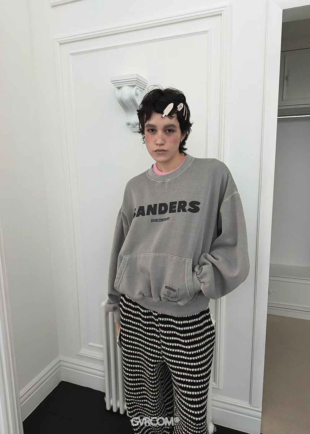 “SANDERS”洗水衛衣