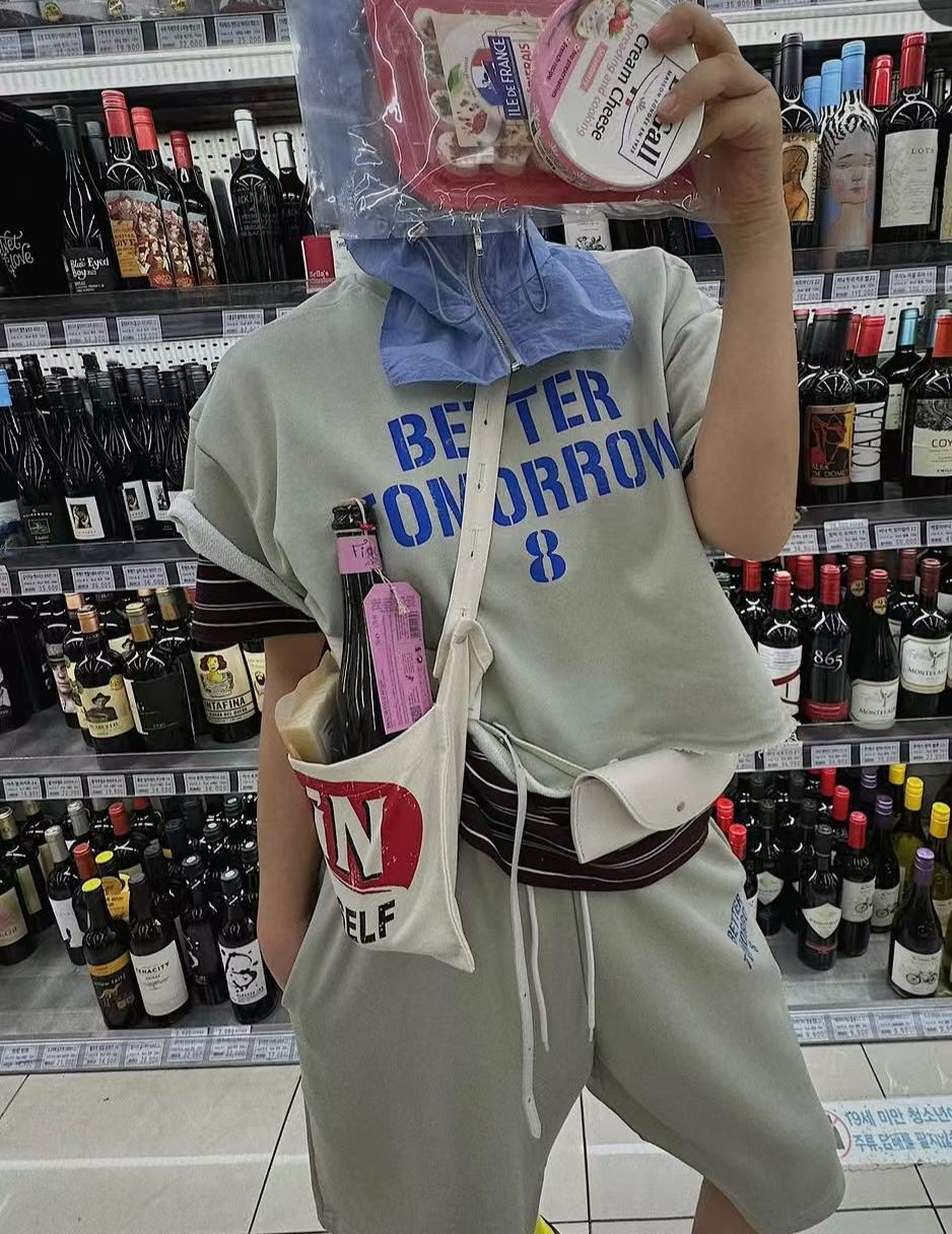 洗水短裙褲 (set裝可另購”BETTER TOMORROW” 洗水短Tee)