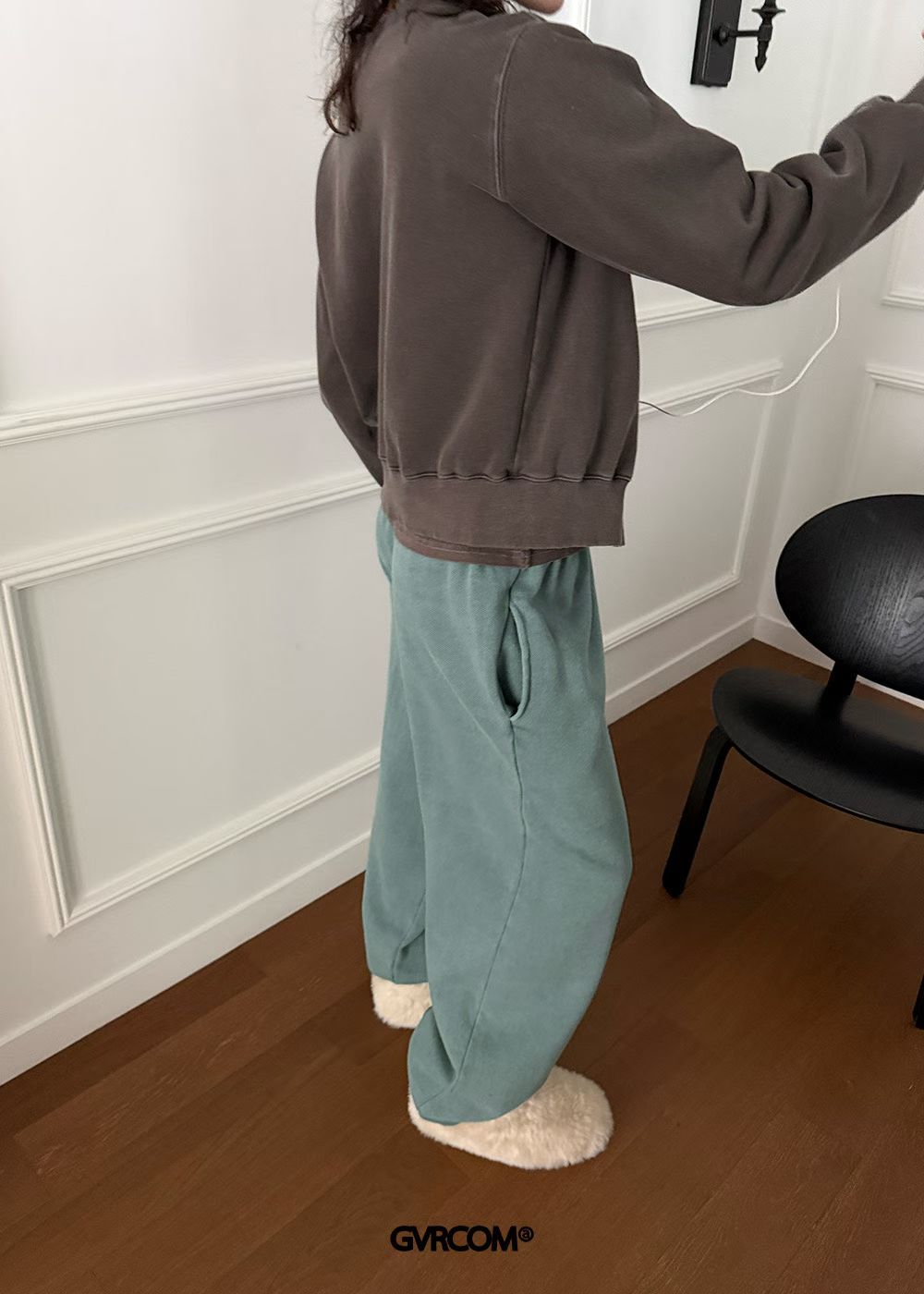 英文字洗水啪鈕外套