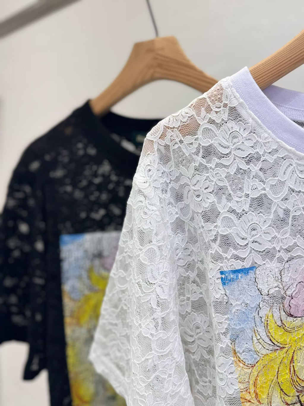 卡通Lace Tee