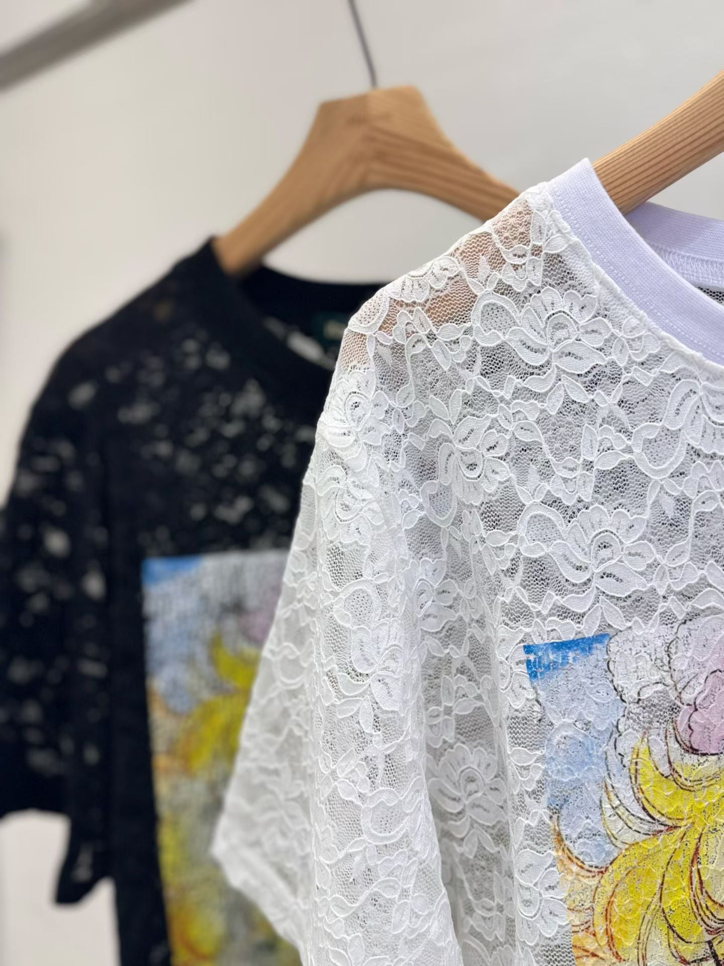 卡通Lace Tee