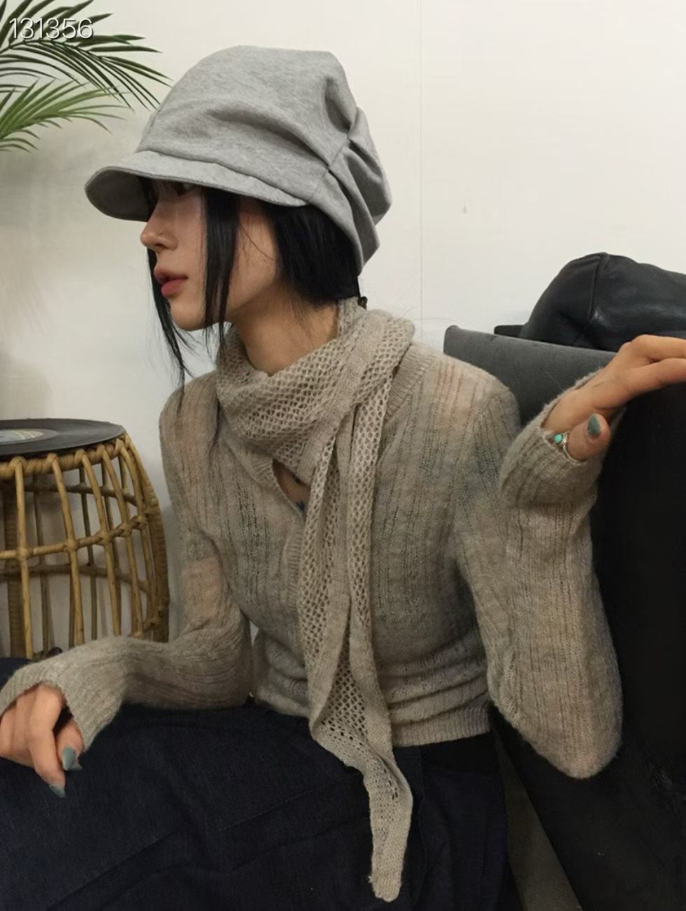 布料Baker Boy hat
