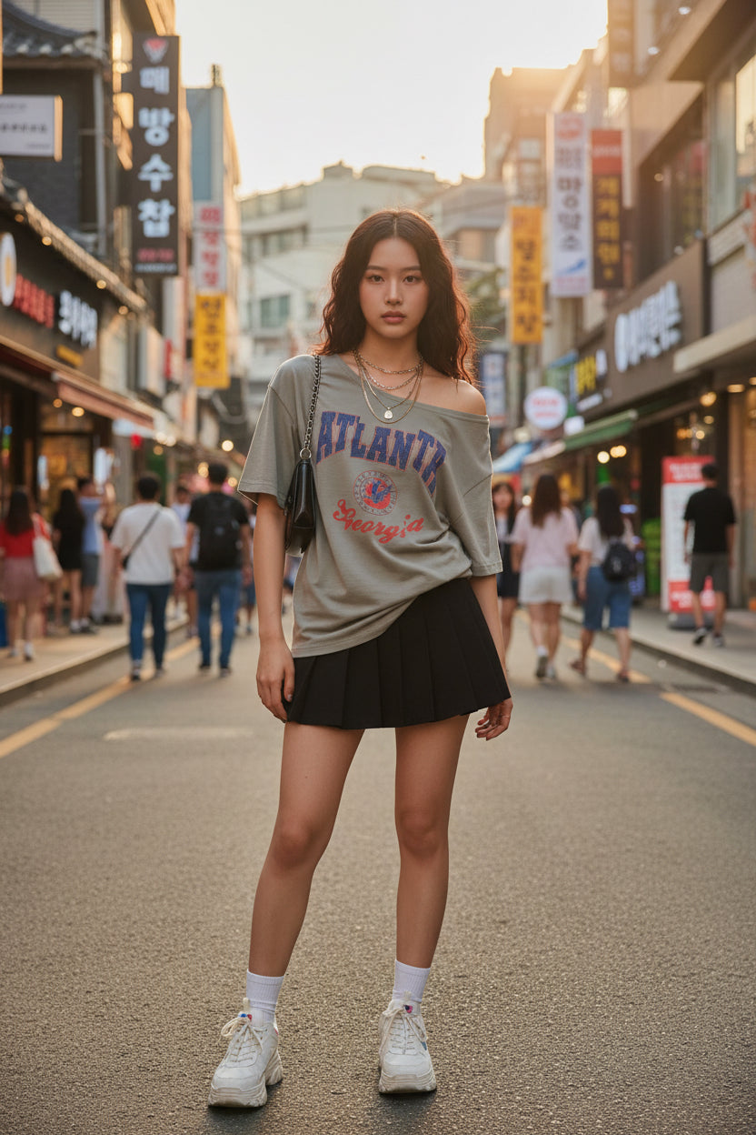 跌膊”Atlanta” Tee