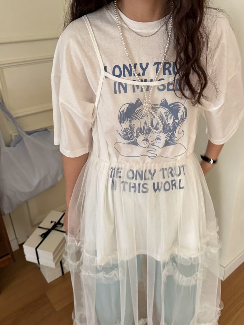 “THE ONLY TRUTH’孖辮妹Tee