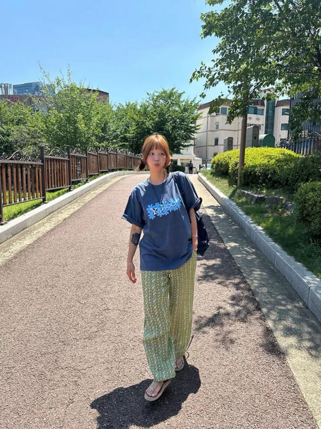 印第安花紋長褲