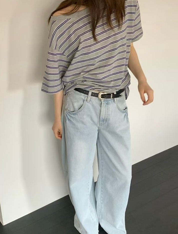 跌膊橫間Tee
