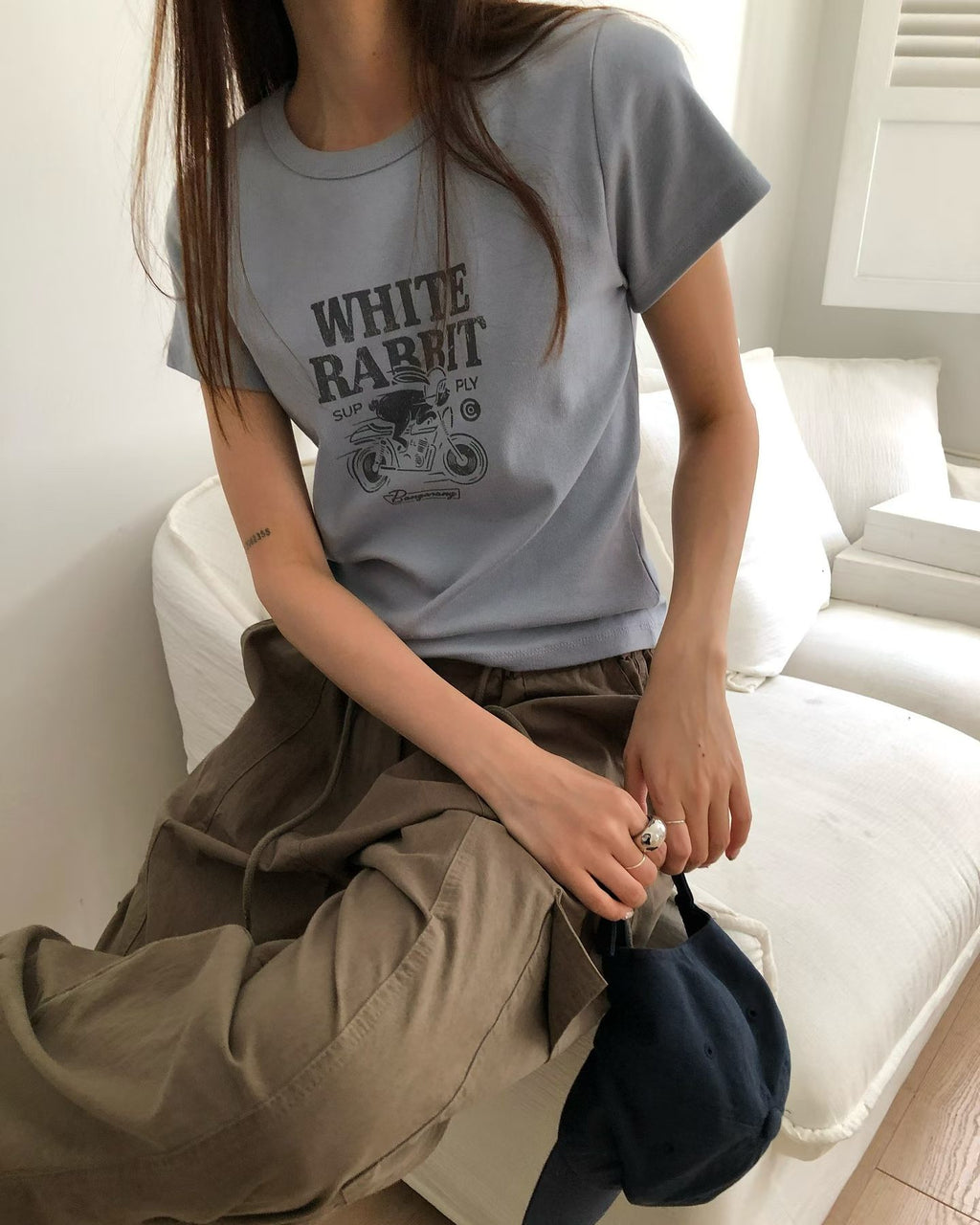 “White Rabbit”Tee