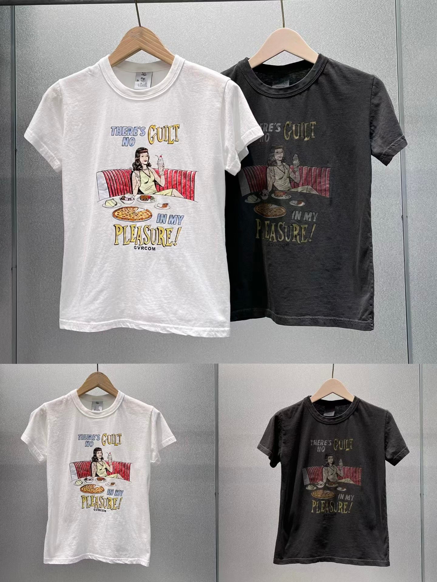 ‘There’s No Gult”女人洗水Tee