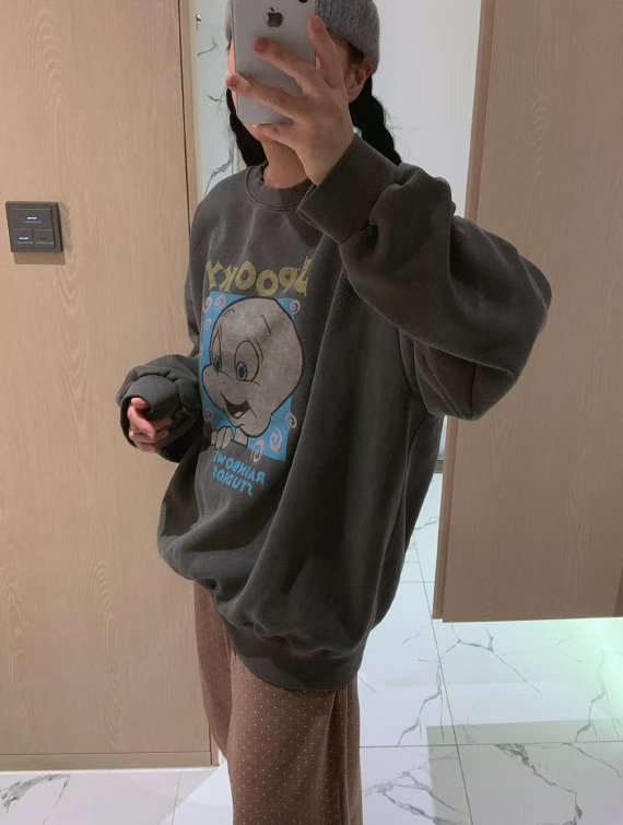 “SPOOKY”洗水衛衣