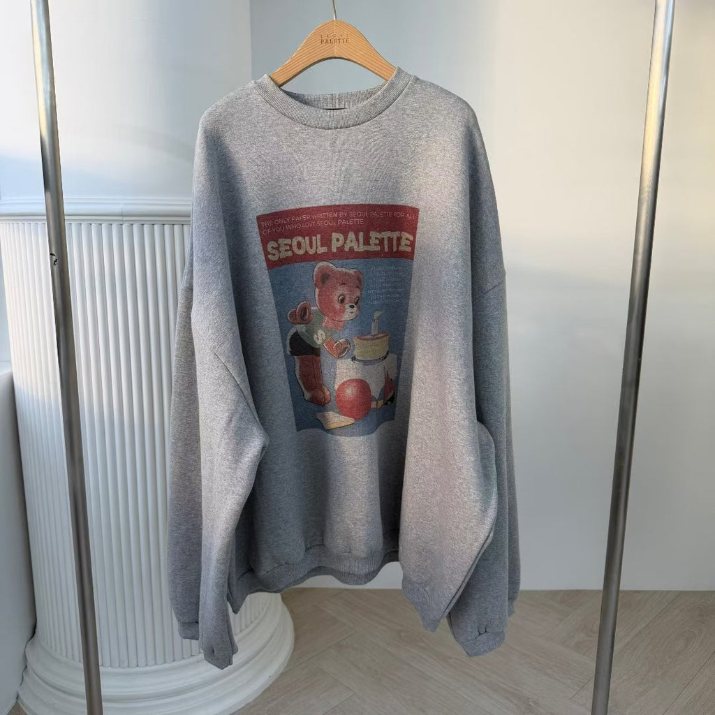 Bear Bear / Cake長衛衣