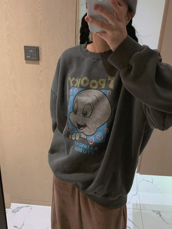 “SPOOKY”洗水衛衣