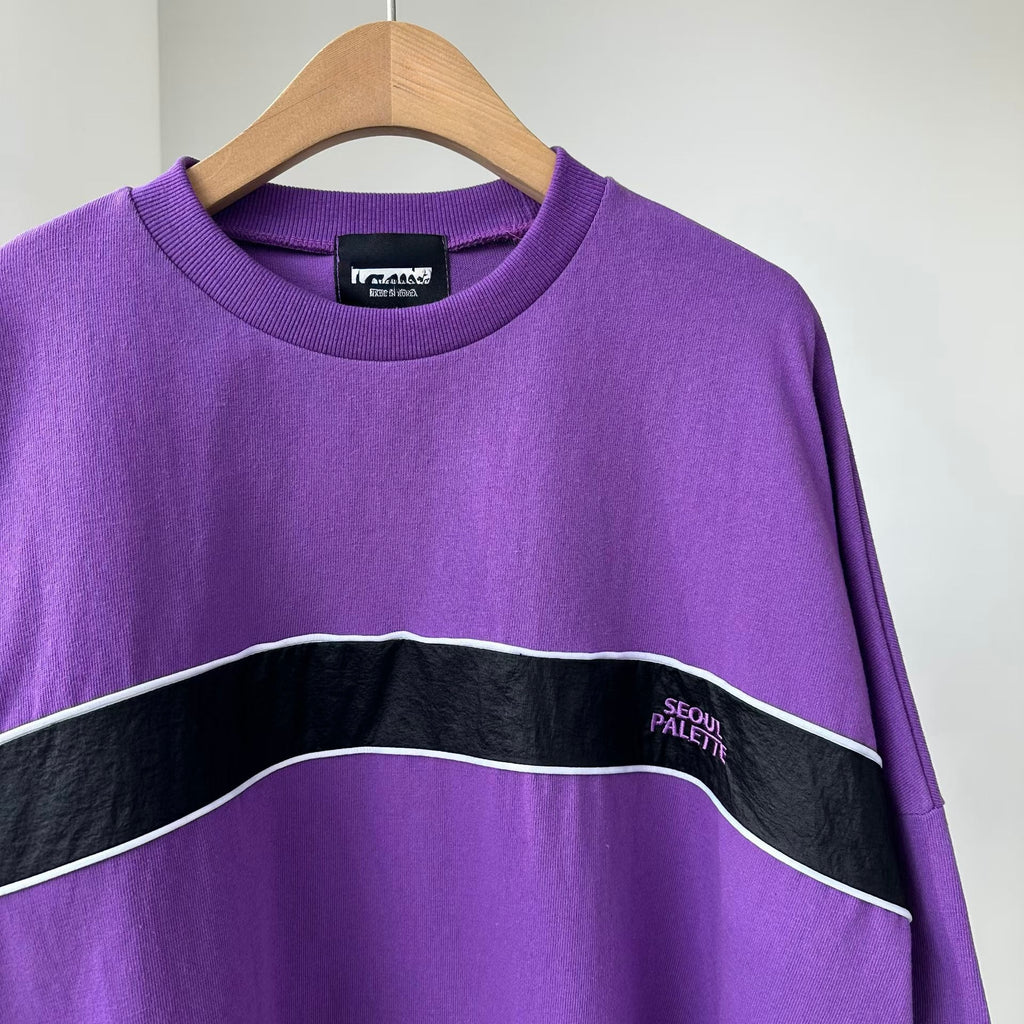 拼色長Tee