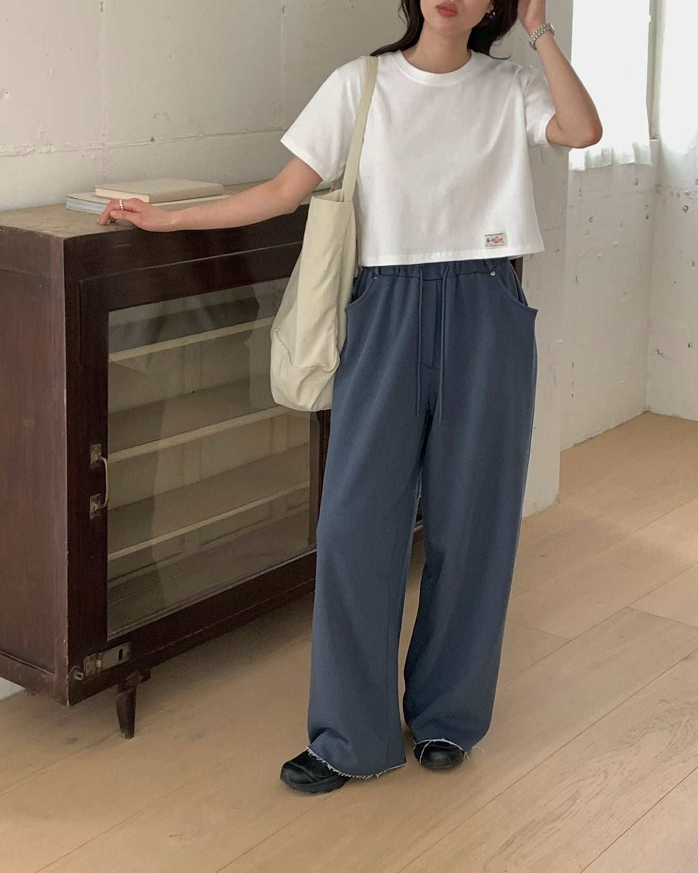 淨色短Tee
