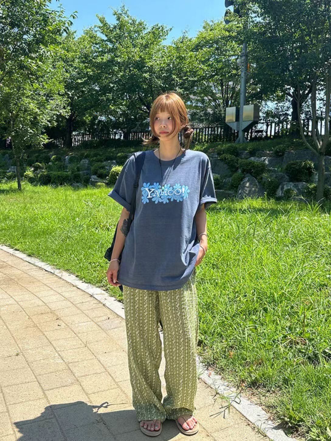 印第安花紋長褲