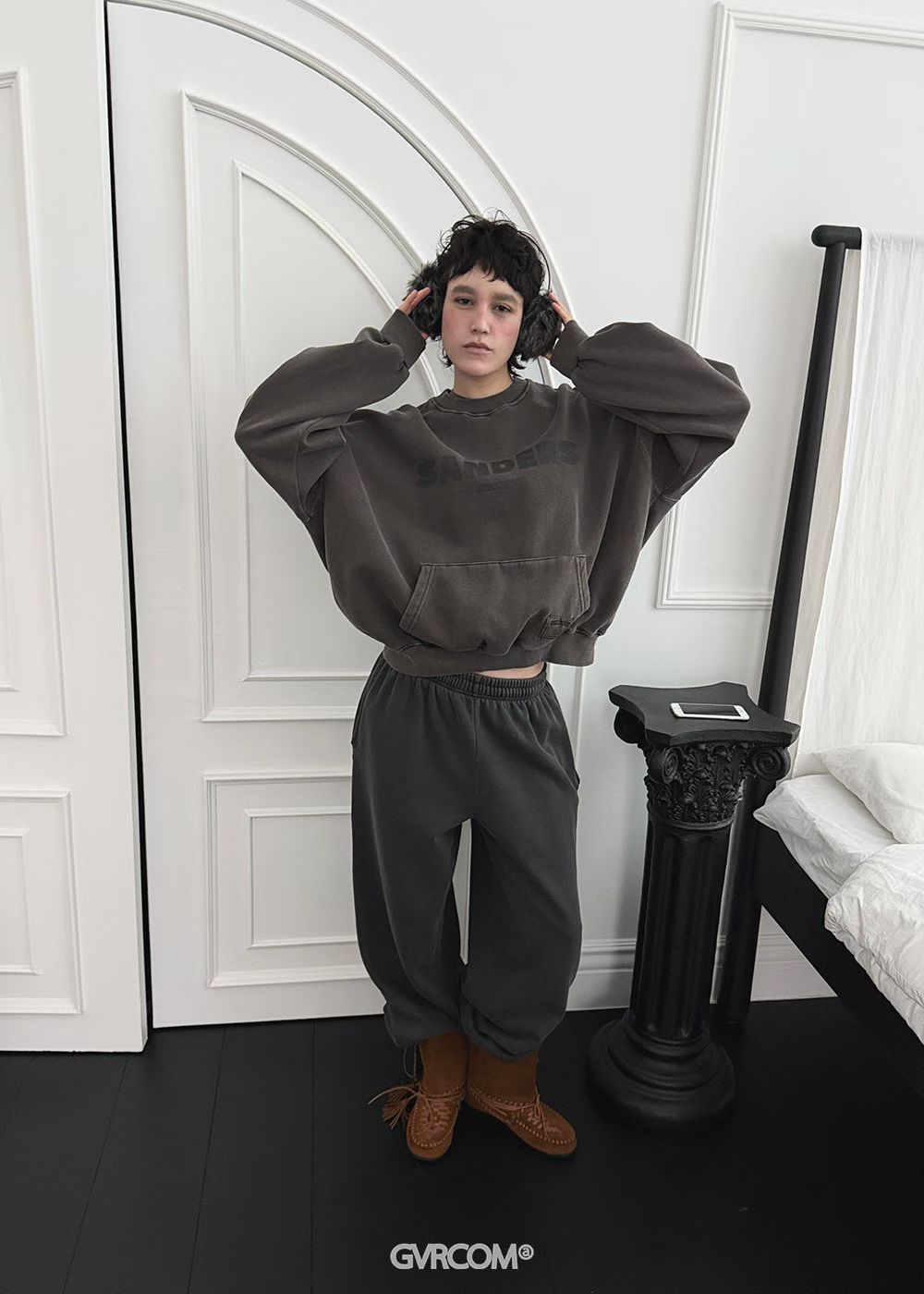 “SANDERS”洗水衛衣