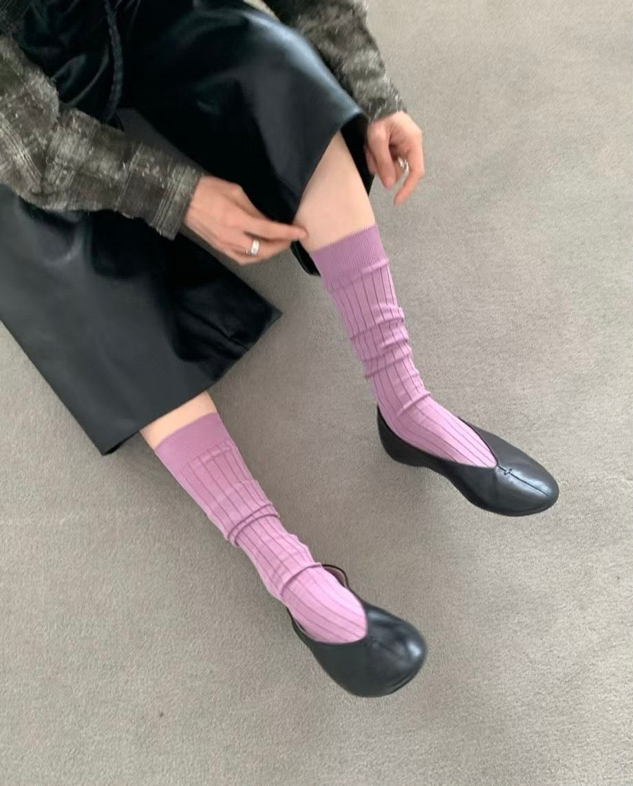 羅紋長襪 ($100/2對)