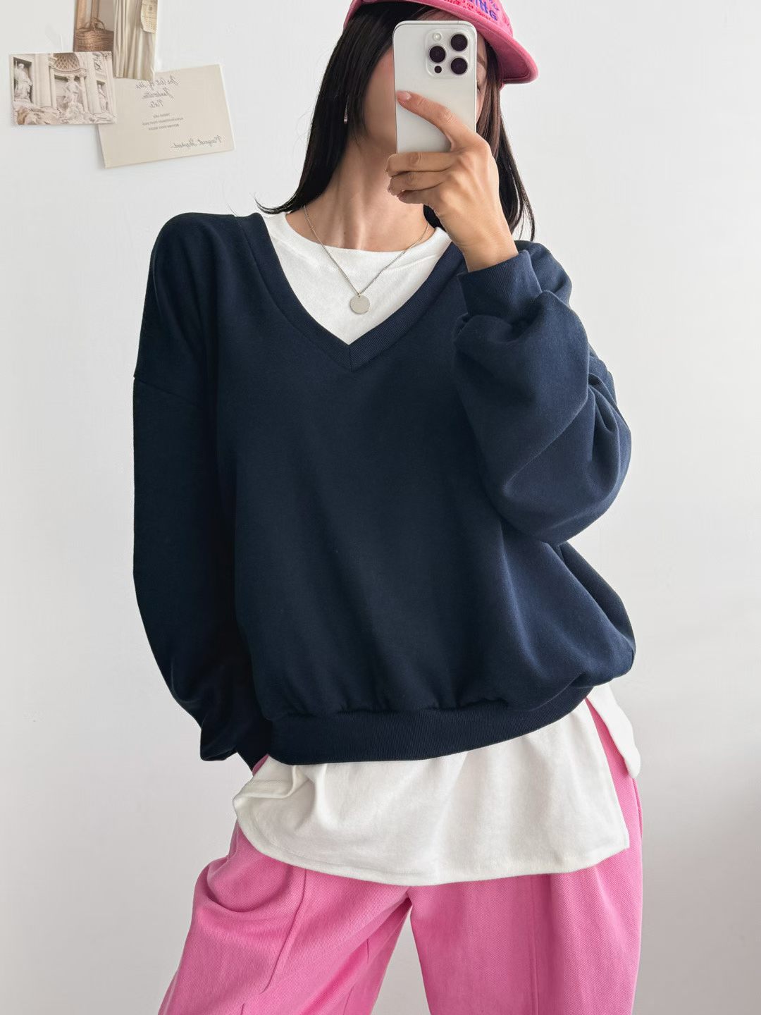 V領束腳Tee