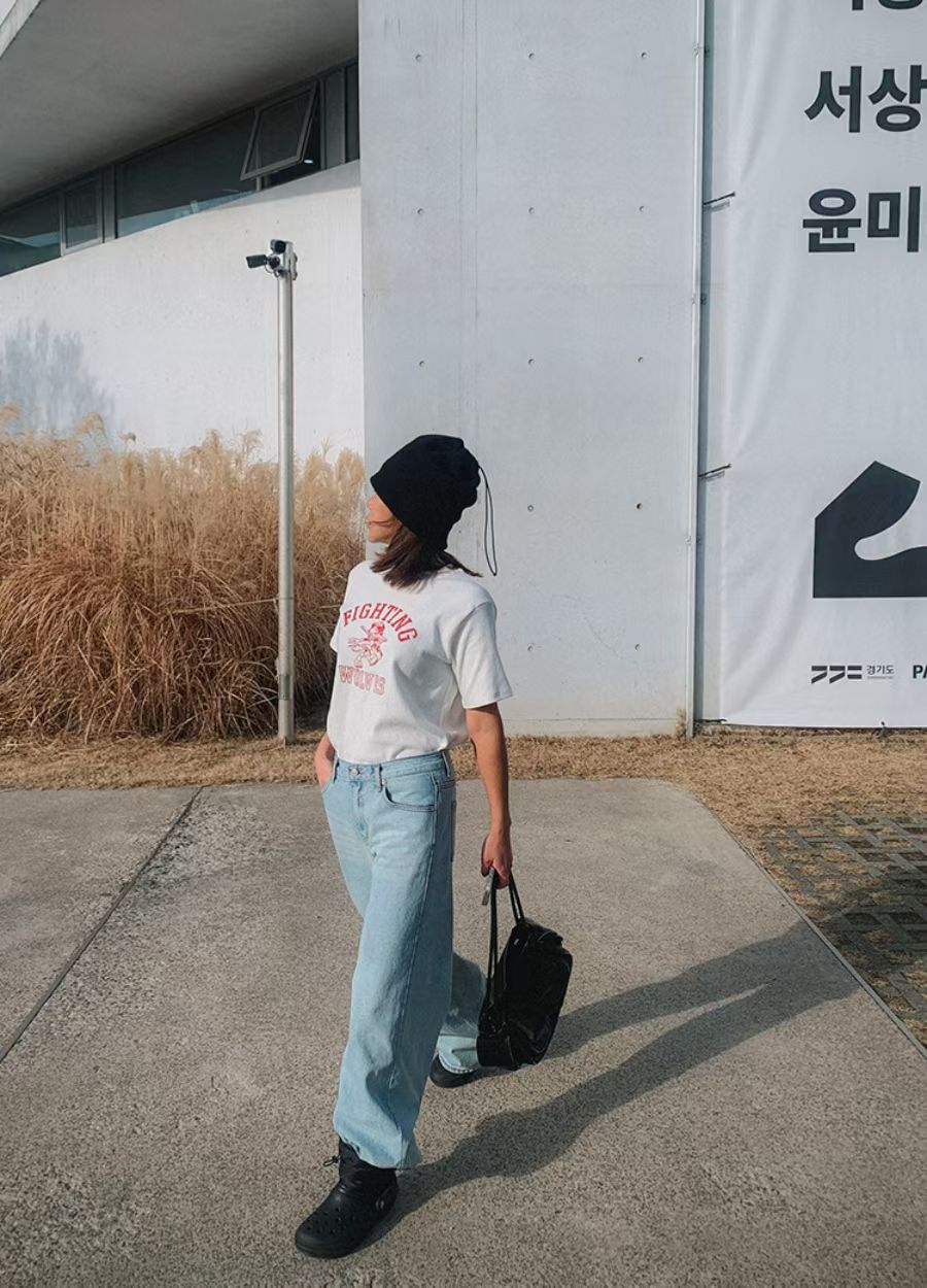 “FIGHTING”短袖Tee