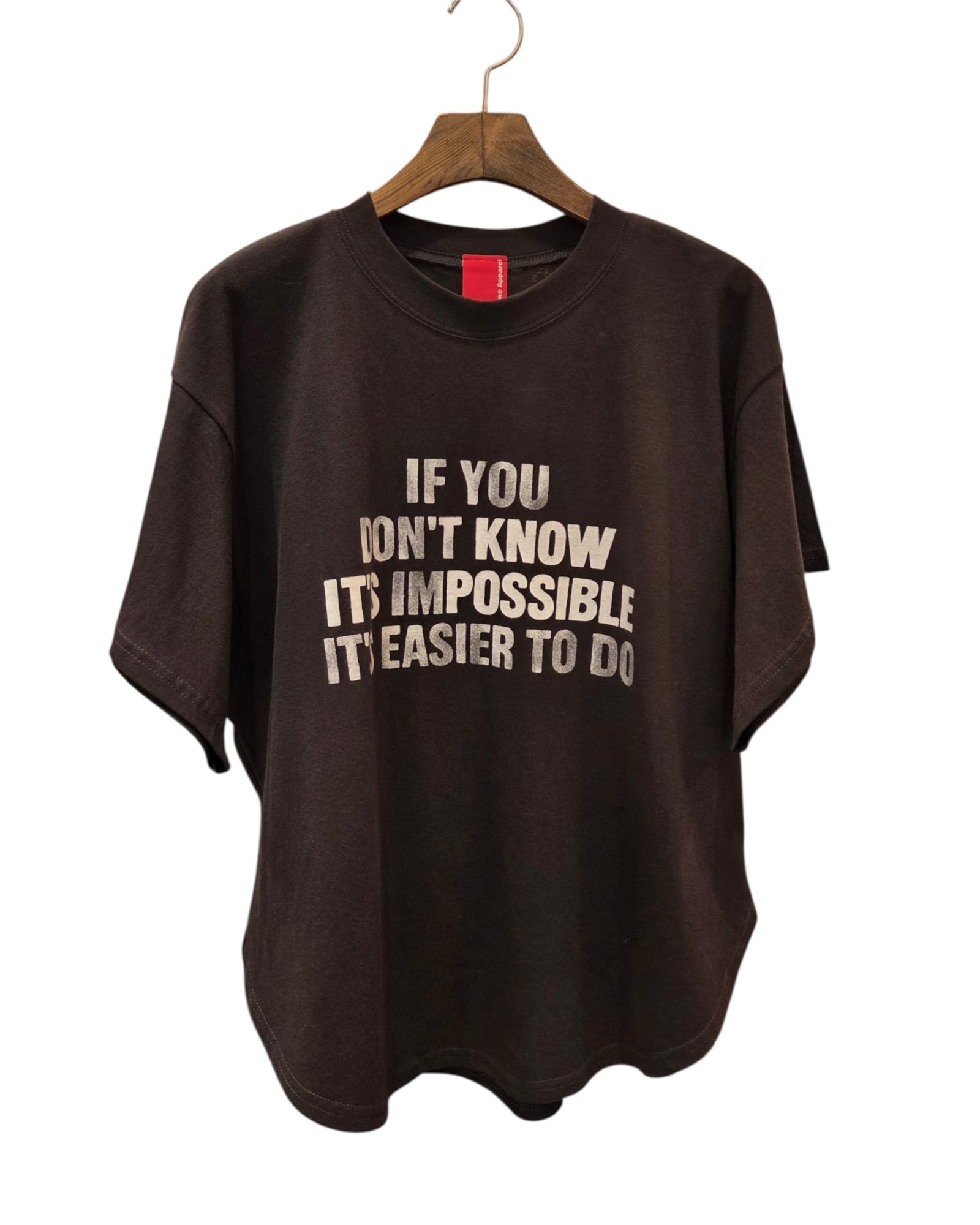 ‘IF YOU”圓腳Tee