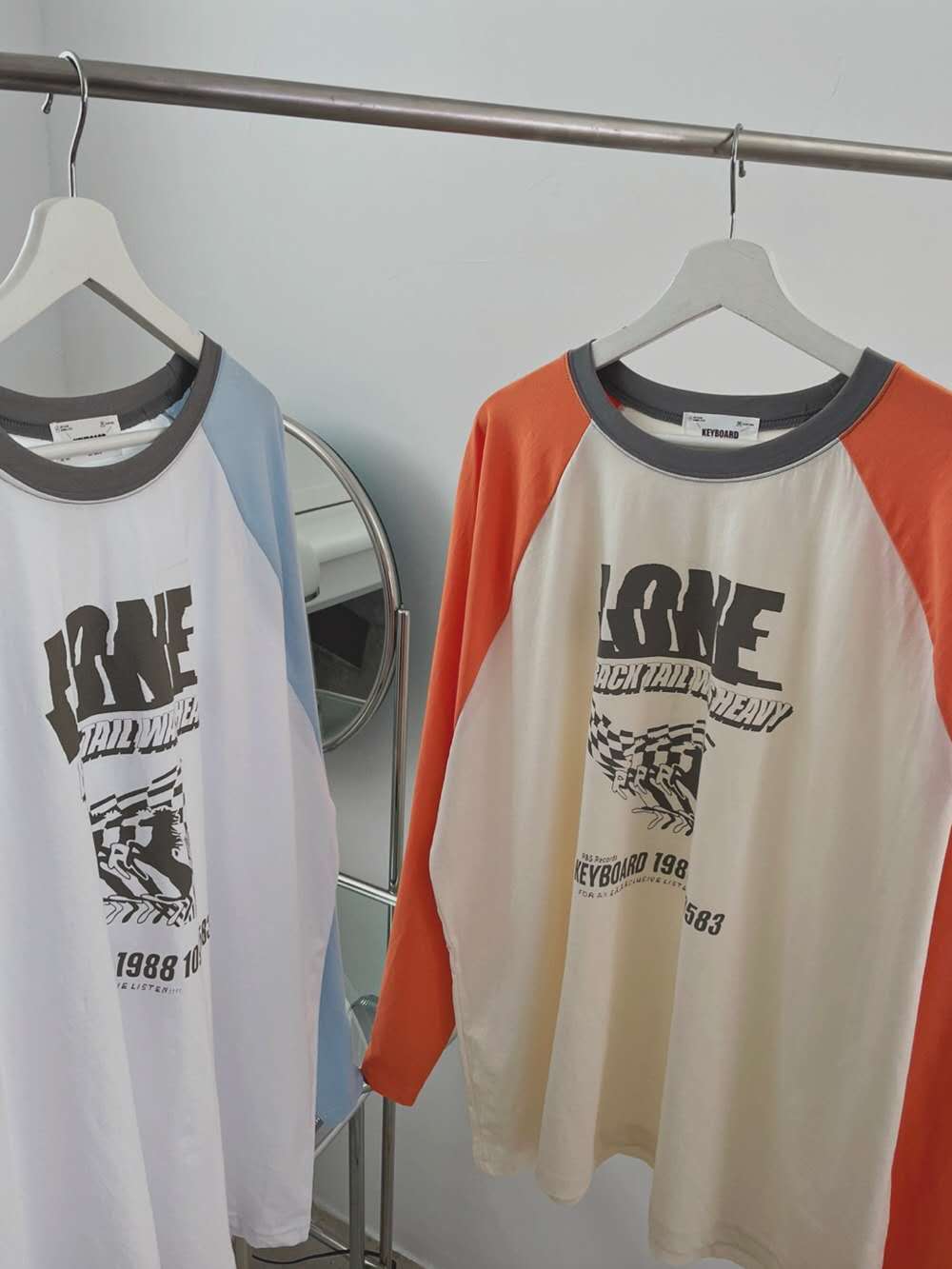 “LONE”牛角膊Tee