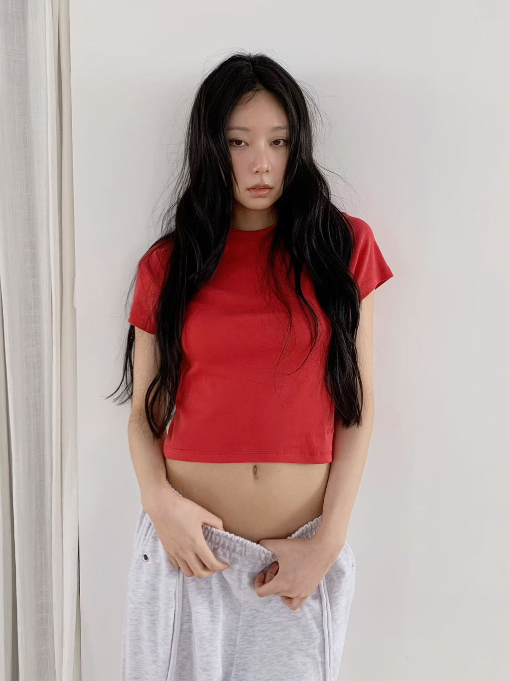 高圓領Tee