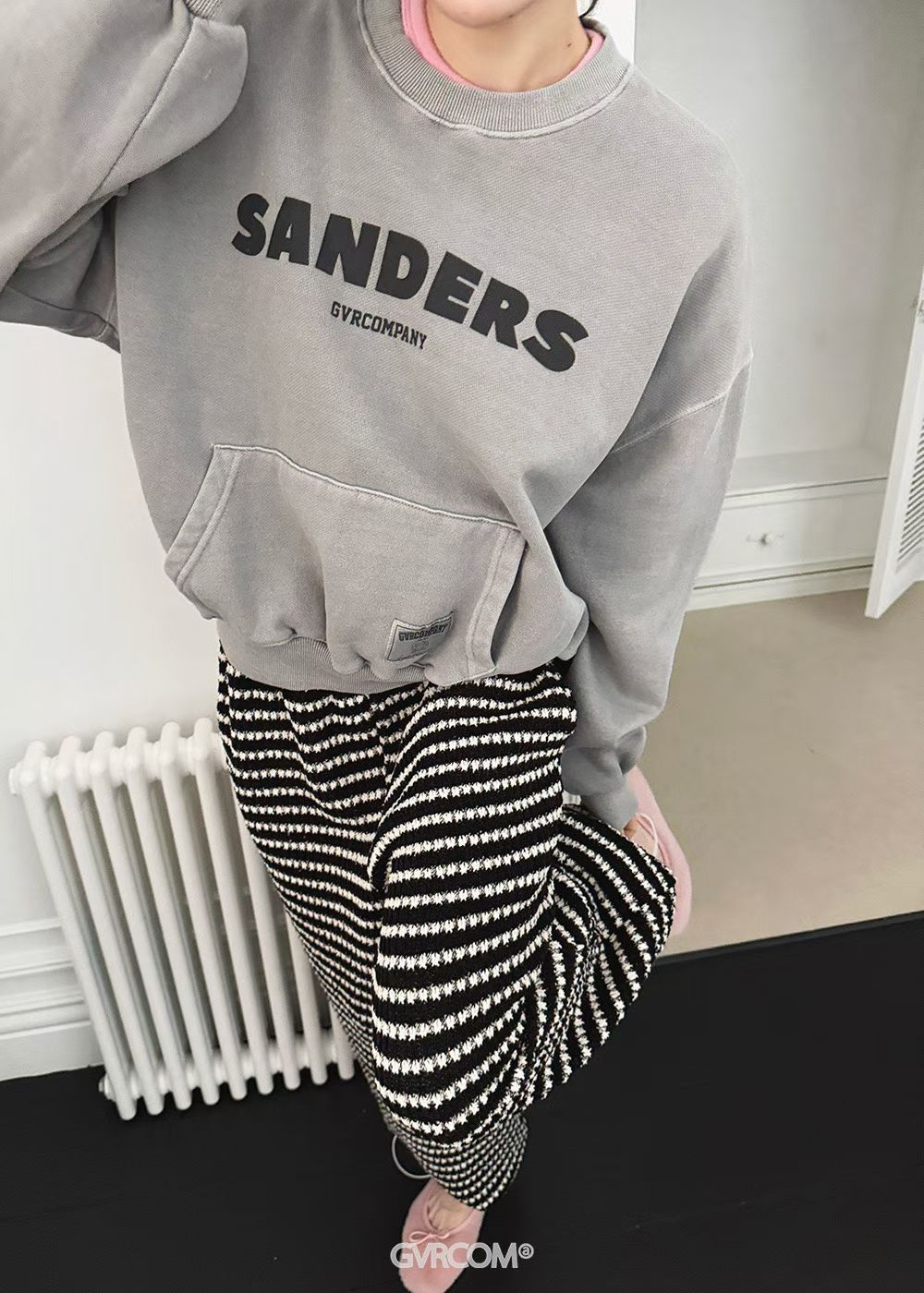 “SANDERS”洗水衛衣