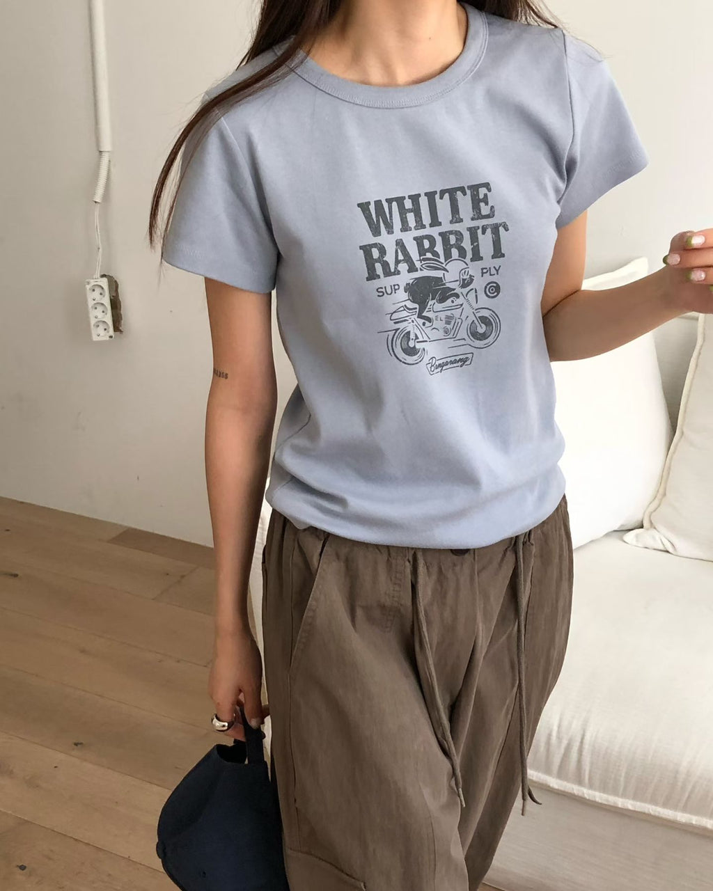 “White Rabbit”Tee