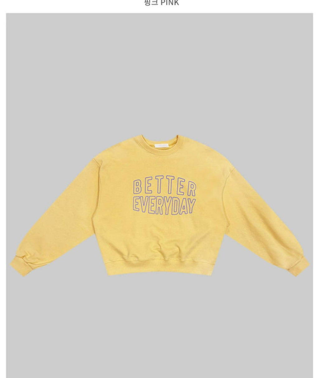 “BETTER EVERYDAY”束䄂Tee