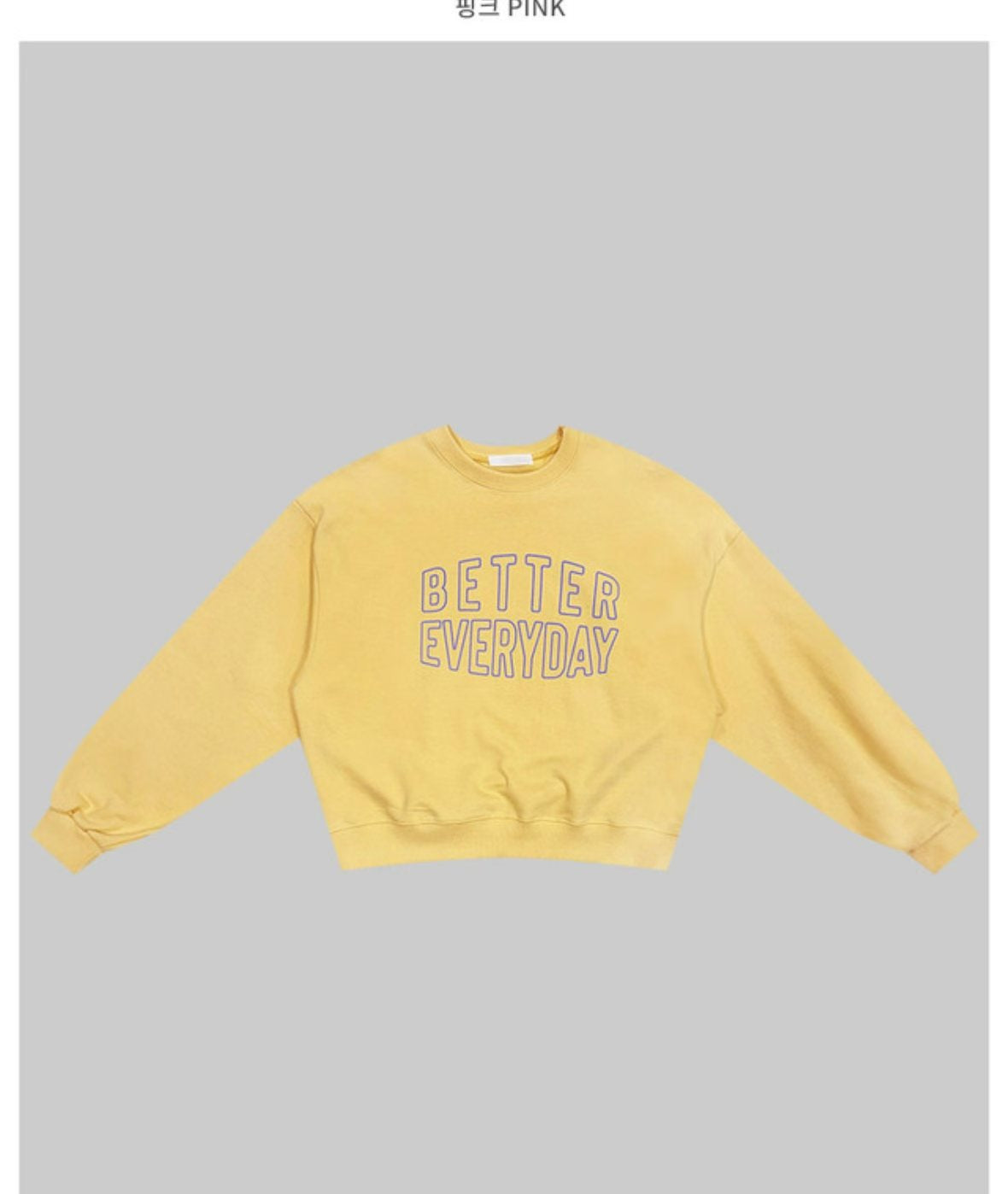 “BETTER EVERYDAY”束䄂Tee