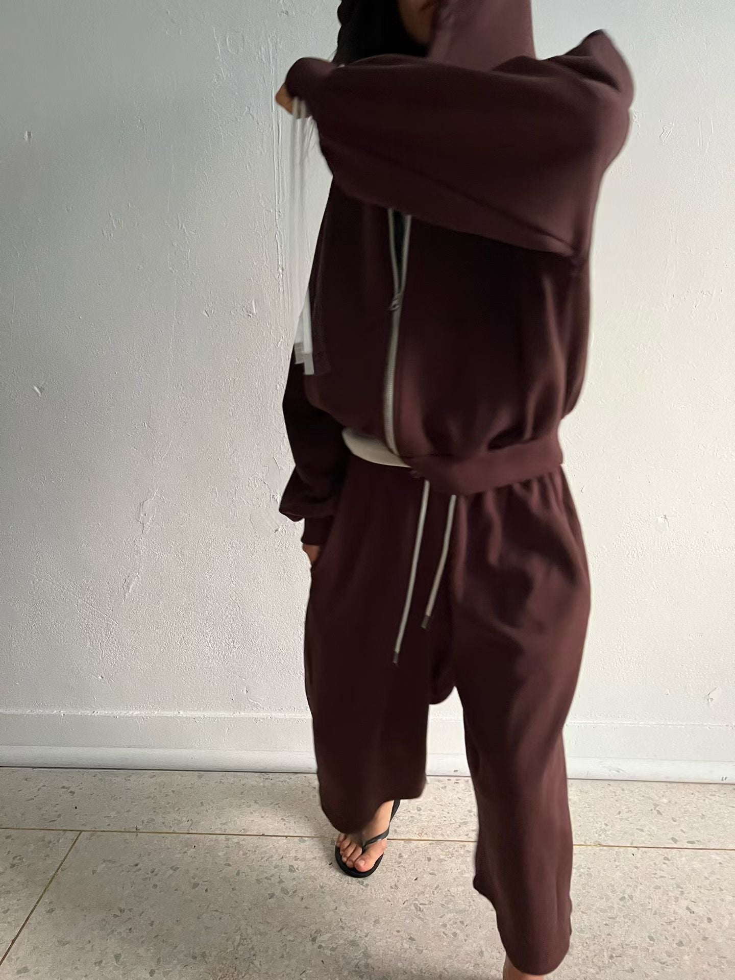 四骨布褲(set裝可另購有帽布外套)