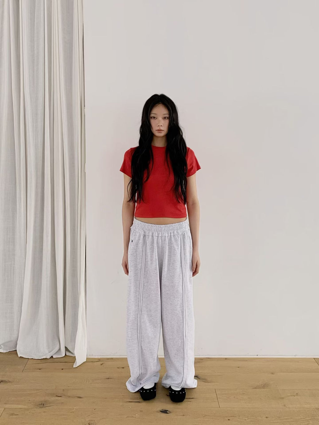 高圓領Tee