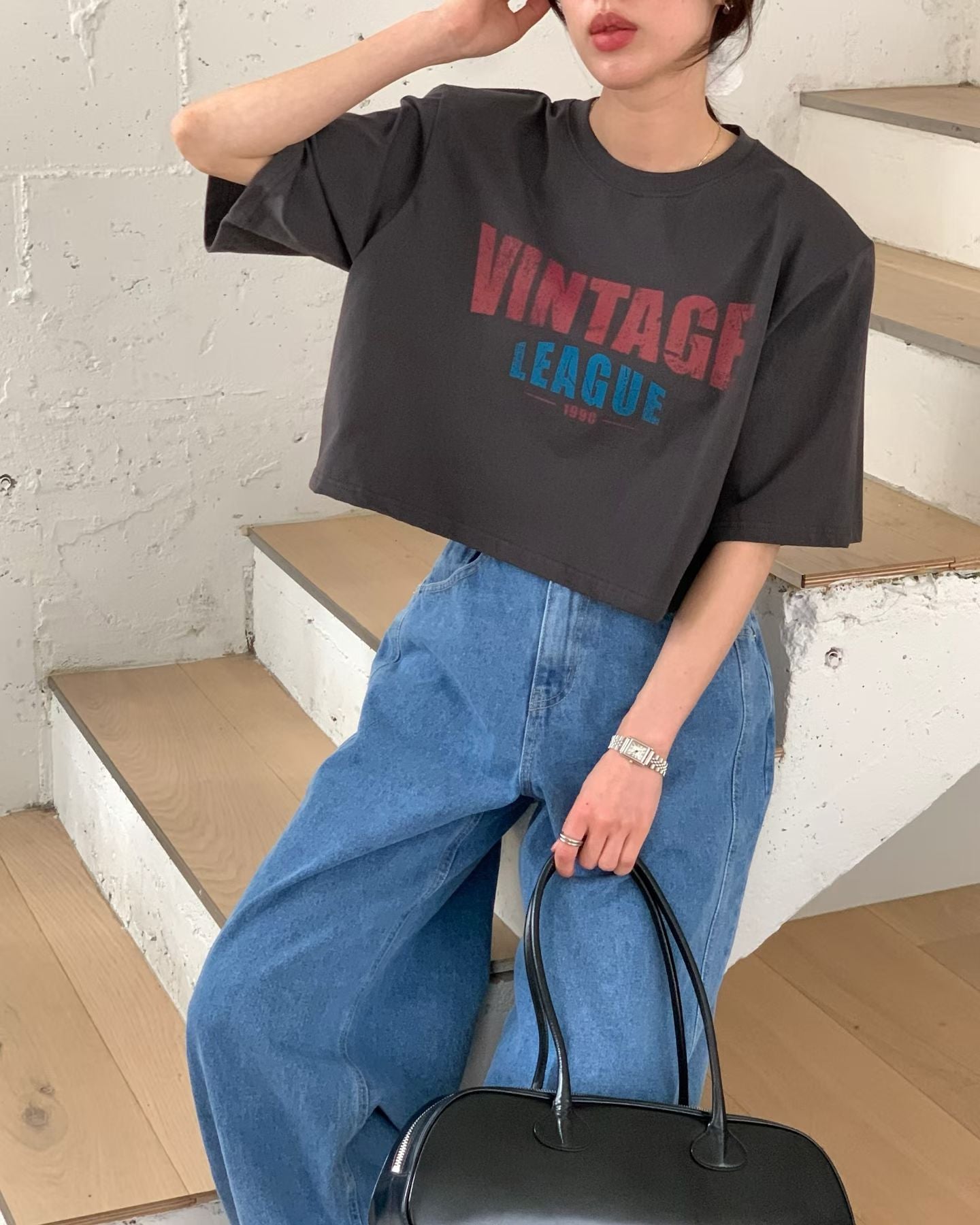 “VINTAGE”短Tee