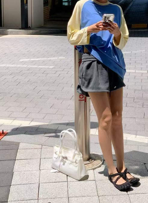 側平腳短褲