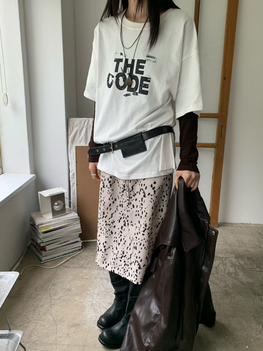 “The Code”長Tee