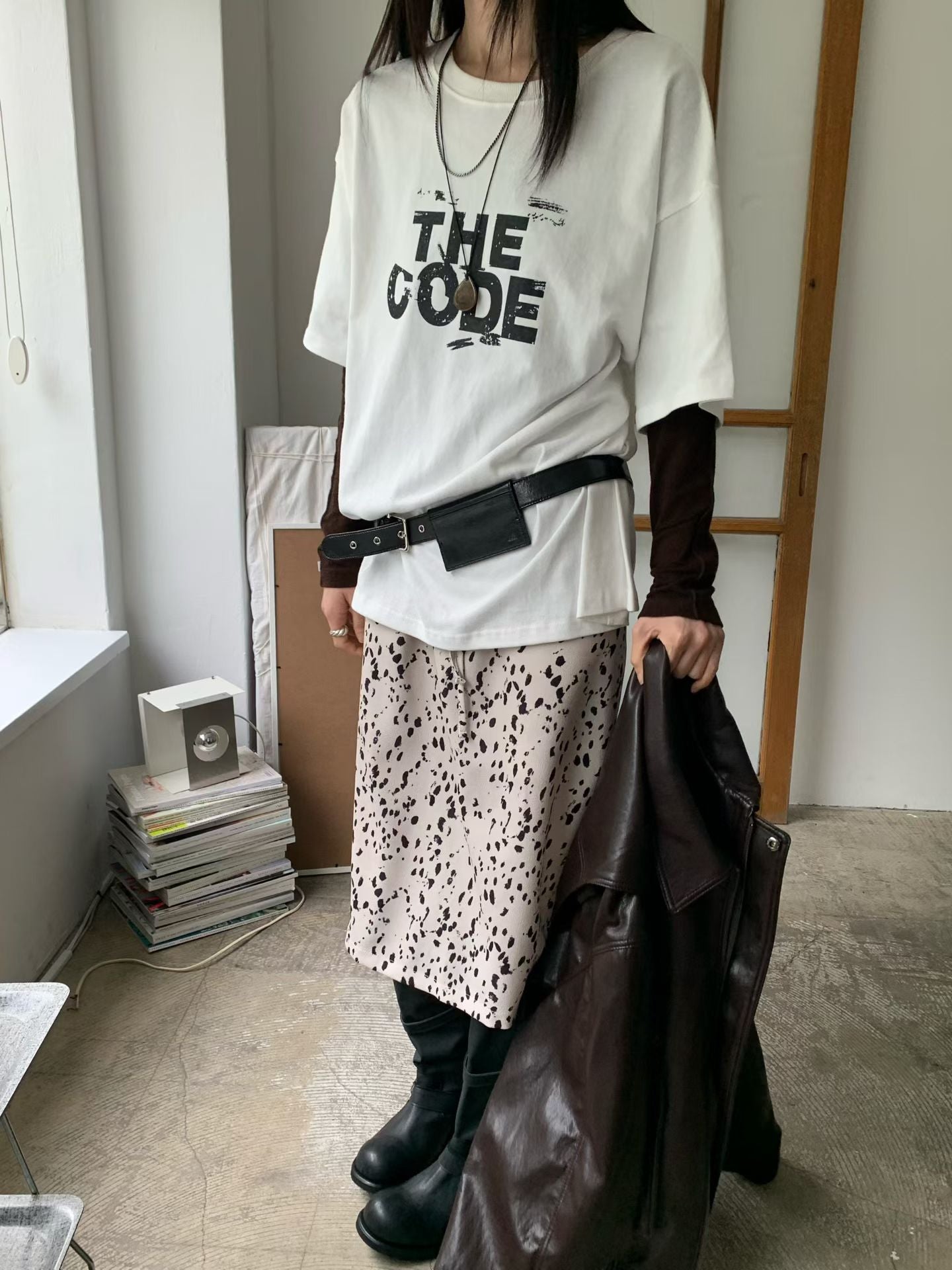 “The Code”長Tee