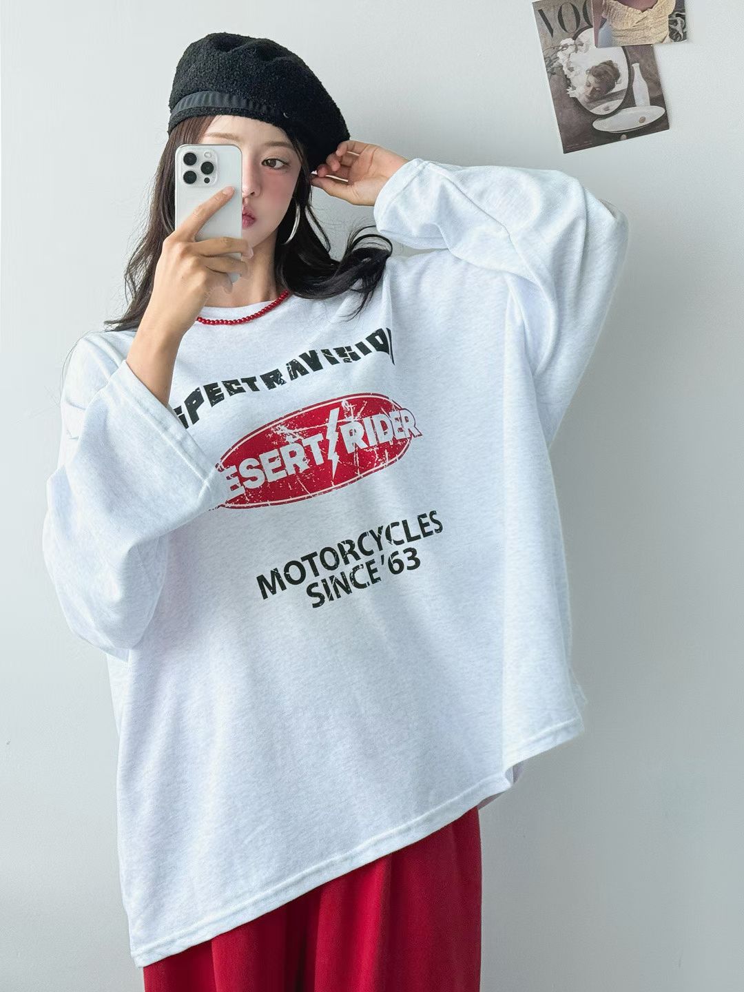 “JESERTRIDER”長袖薄Tee