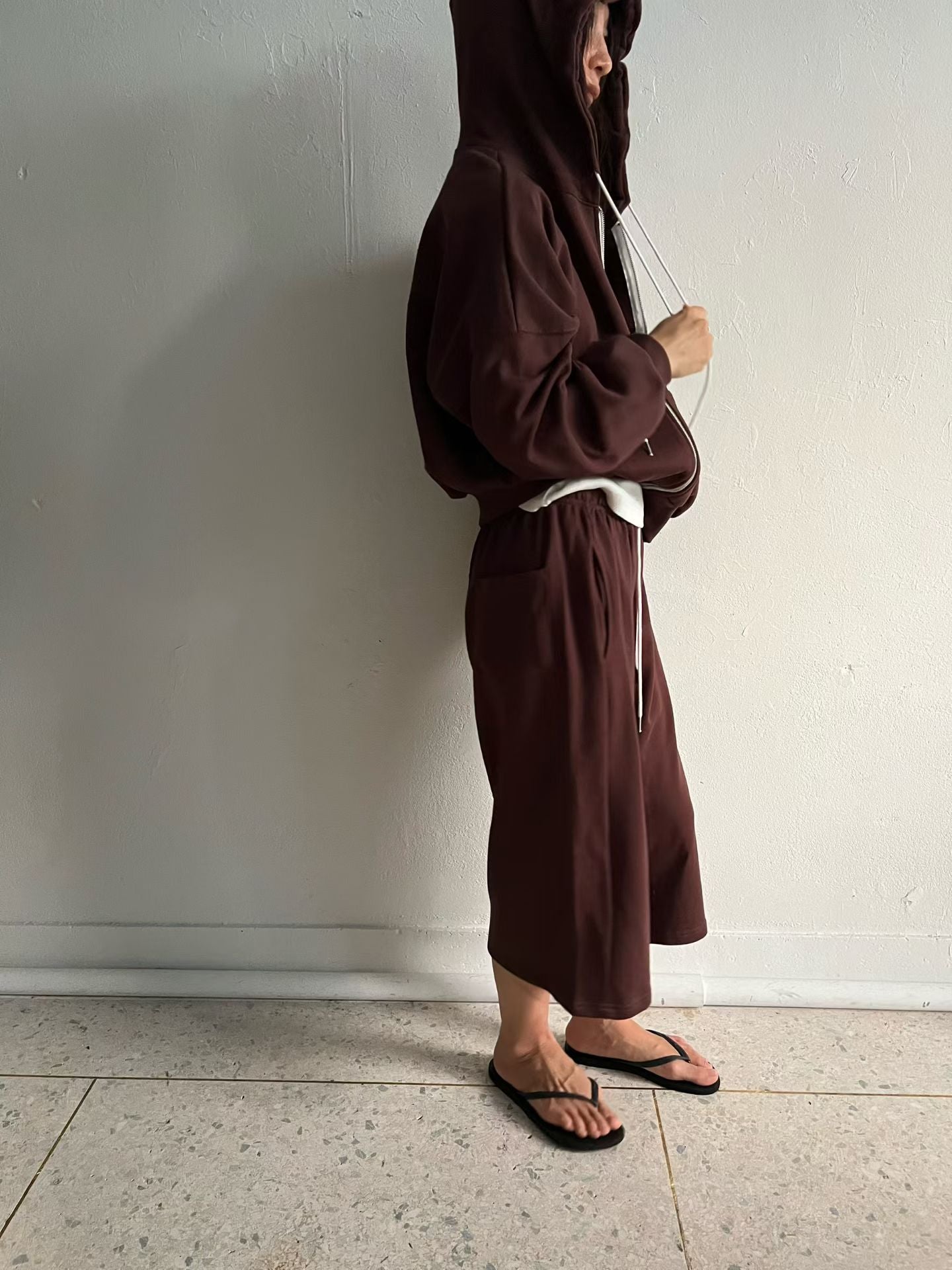 四骨布褲(set裝可另購有帽布外套)