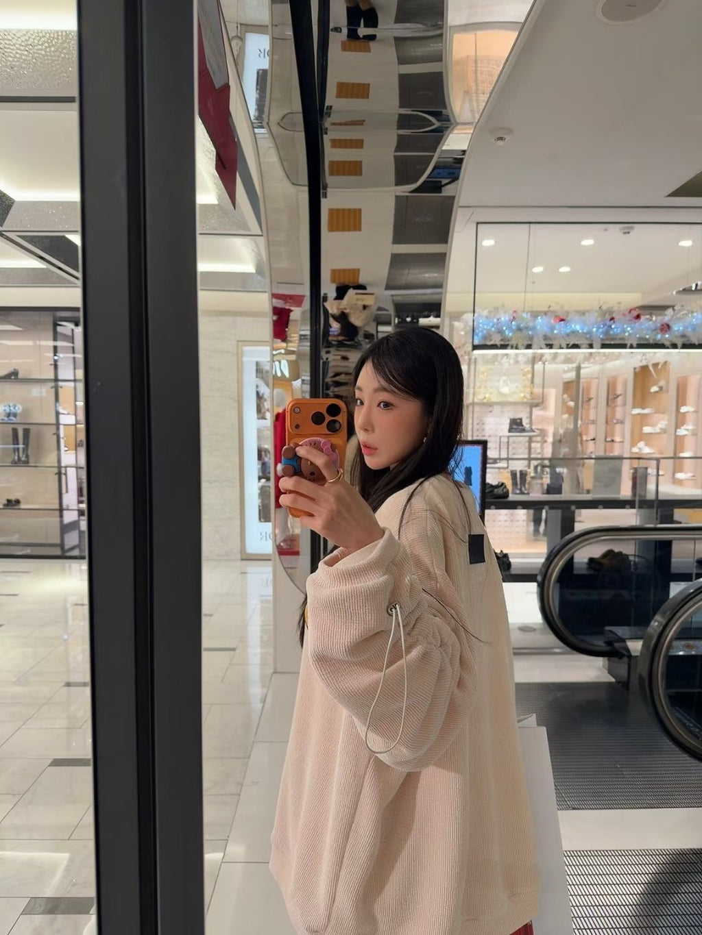 “Palette”索袖長絨Tee