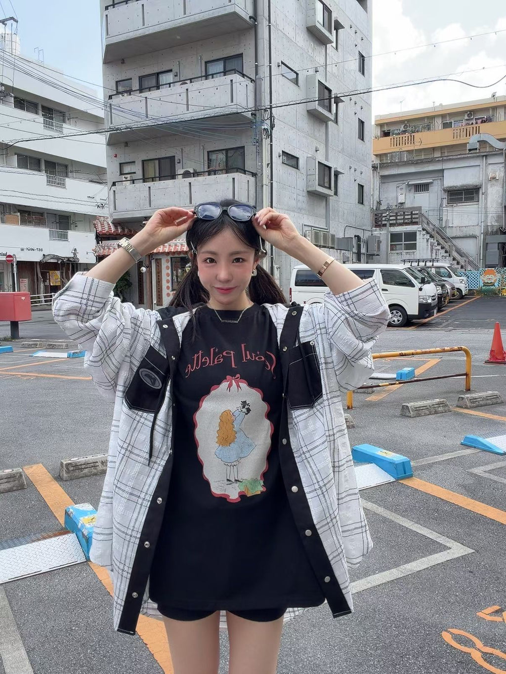 “Seoul”女仔長Tee
