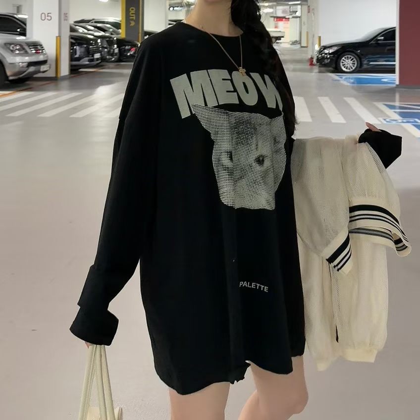 “MEOW”貓貓長Tee