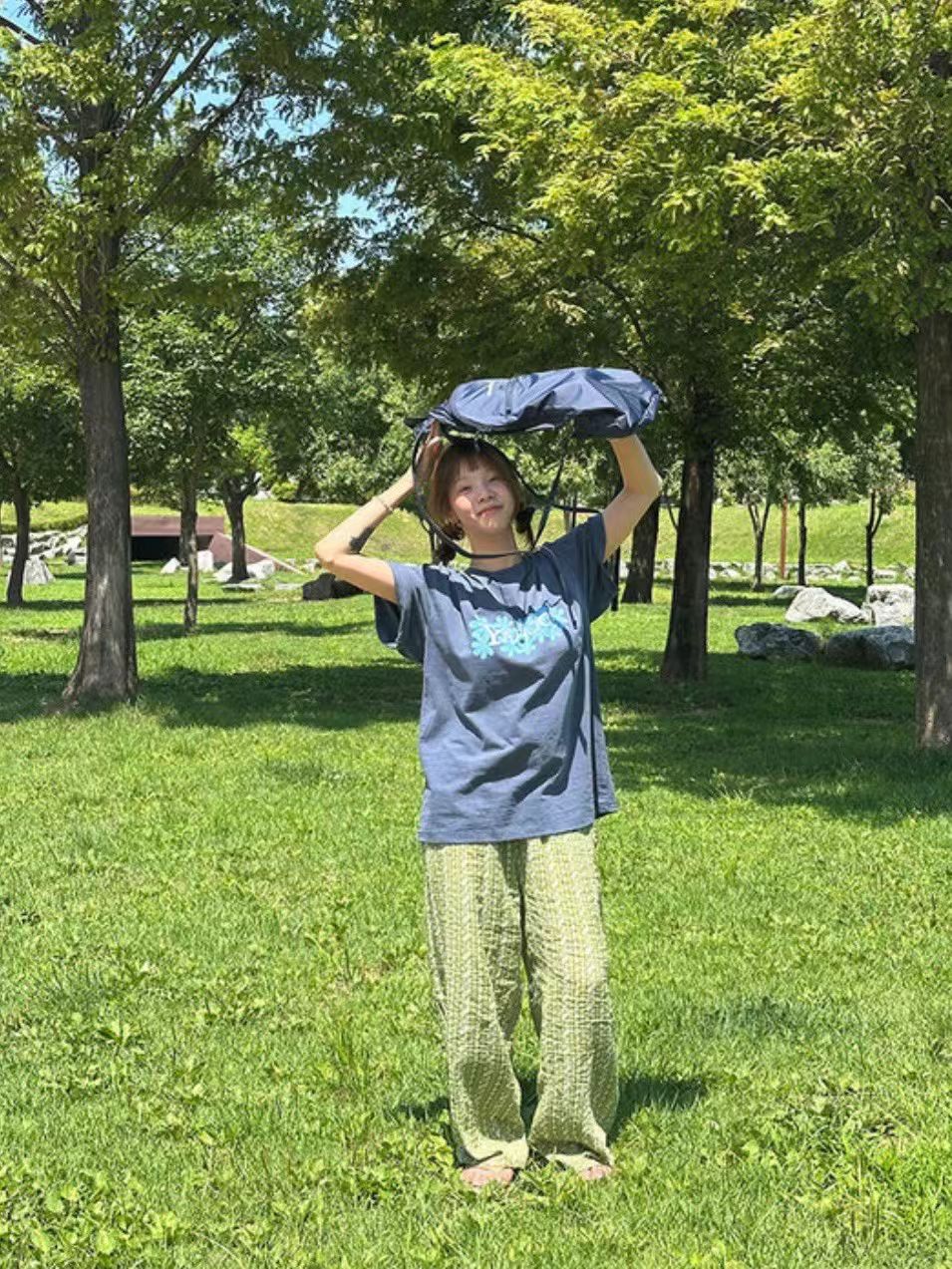 印第安花紋長褲
