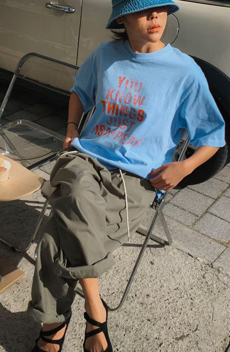 “You Know Thing”洗水薄Tee