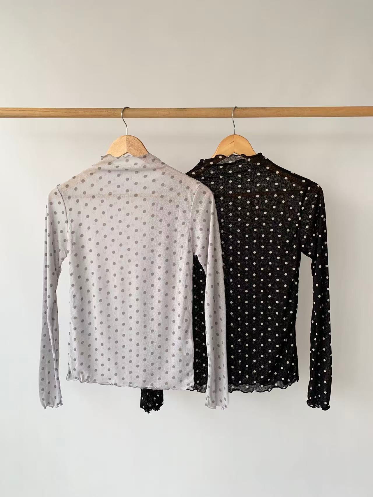 波點紗Tee