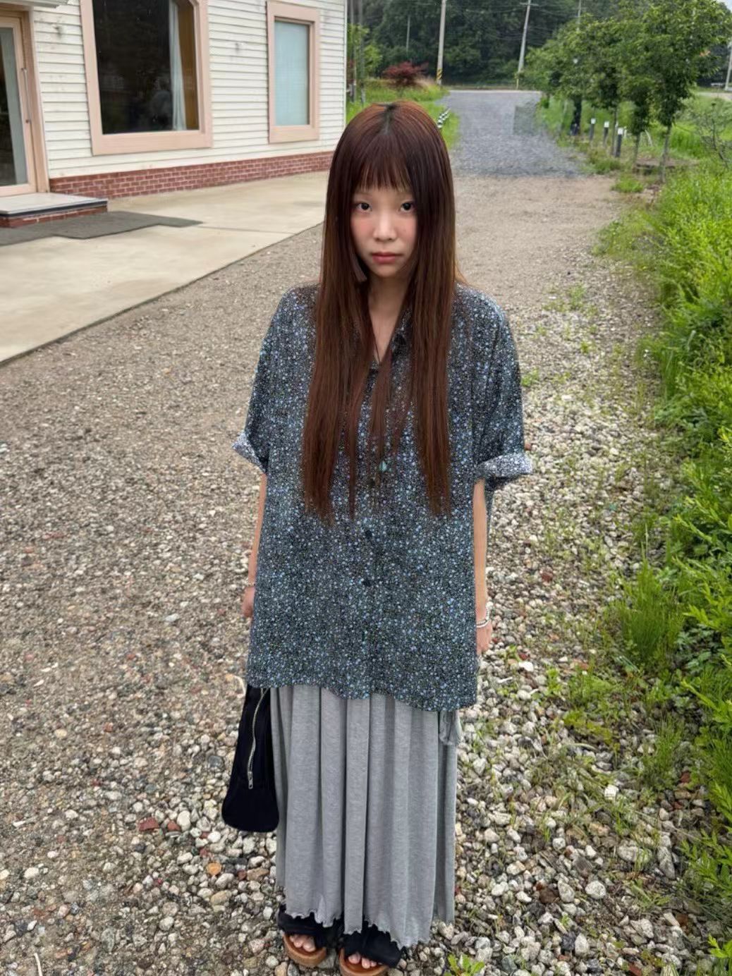花花長恤衫