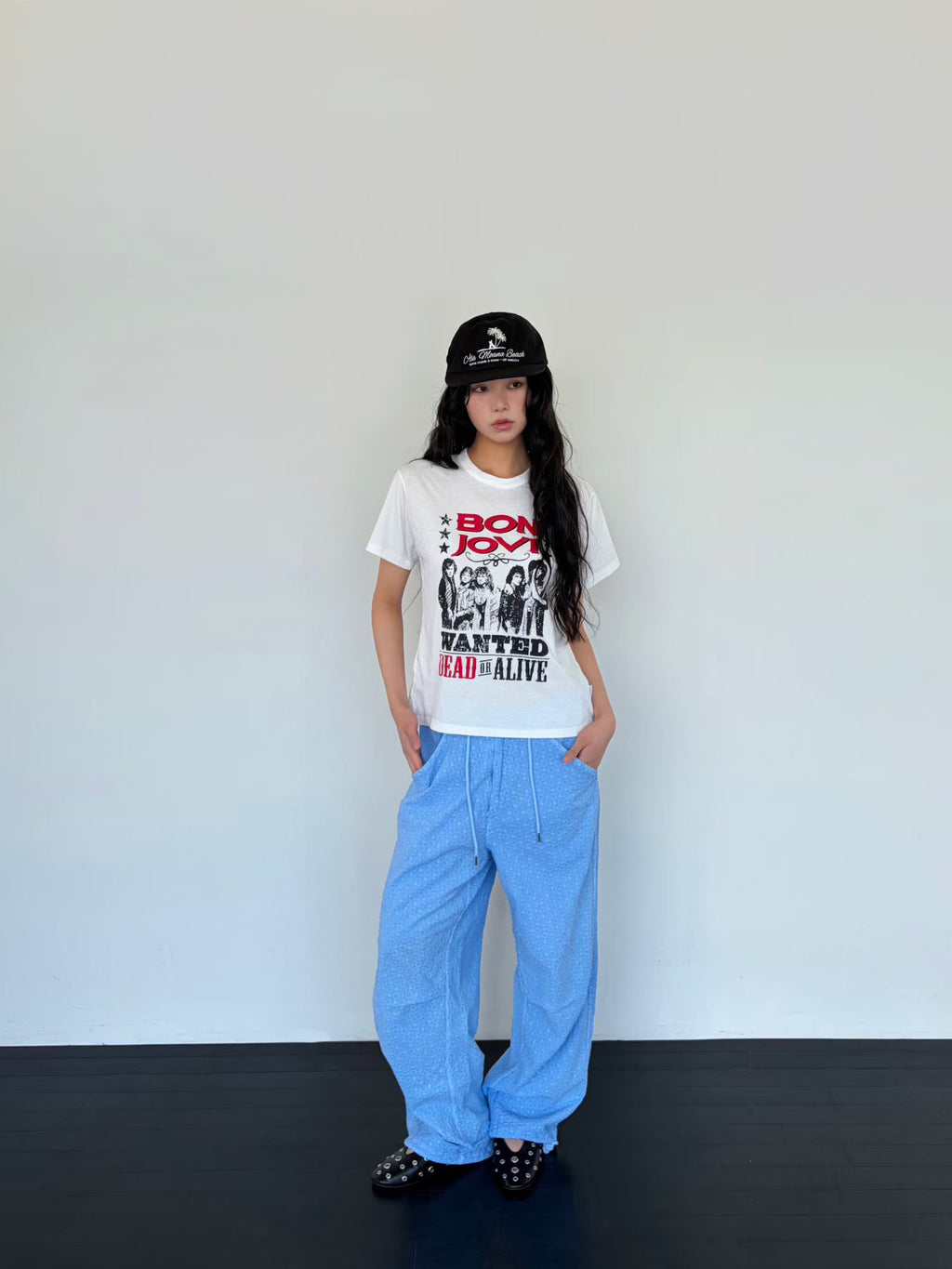 Lace紋軍褲